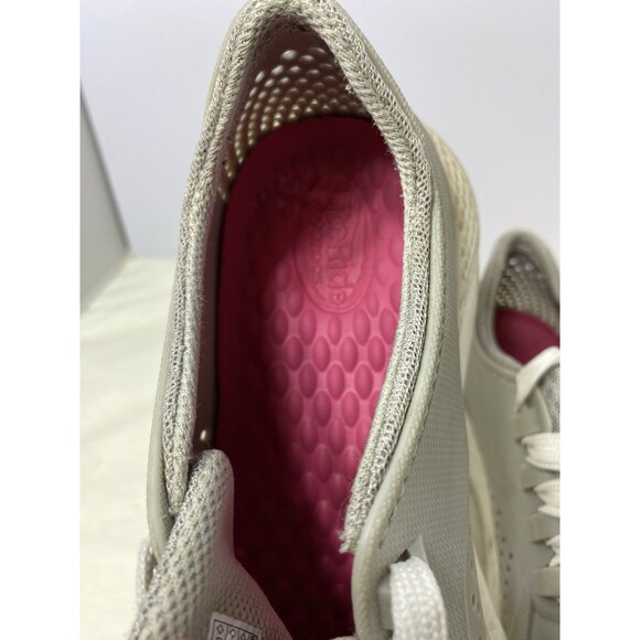 Crocs Sneaker Womens 9m Gray Lace up Literide Pacer Comfort Breathable Casual - Picture 6 of 7
